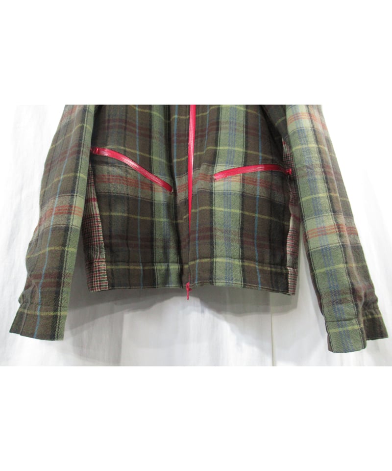 COMME des GARCONS SHIRT チェックデザインブルゾン(W13150) | COMME des GARCONS SHIRT チェックデザインブルゾン(W13150) |