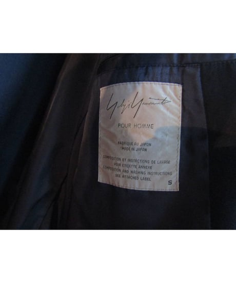 92aw オールド yohji yamamoto pour homme vintage 紺ビッグジャケット HS-J01-103