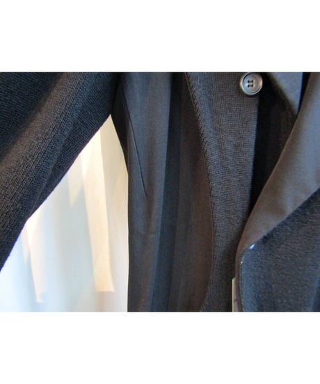 96aw yohji yamamoto femme vintage ニット切替デザインセットアップ FG-J33-102