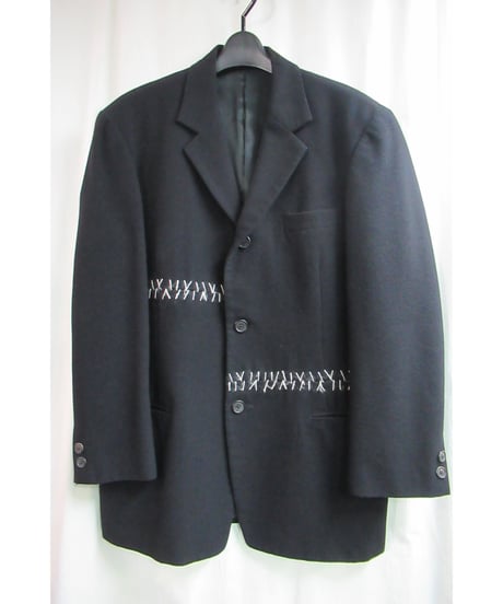90's Y's for men yohji yamamoto vintage アミセス切り替えデザインジャケット MC-J21-116