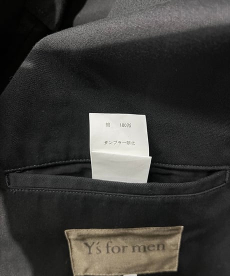 Y's for men yohji yamamoto 1釦綿ジャケット（MQ-J48-096）