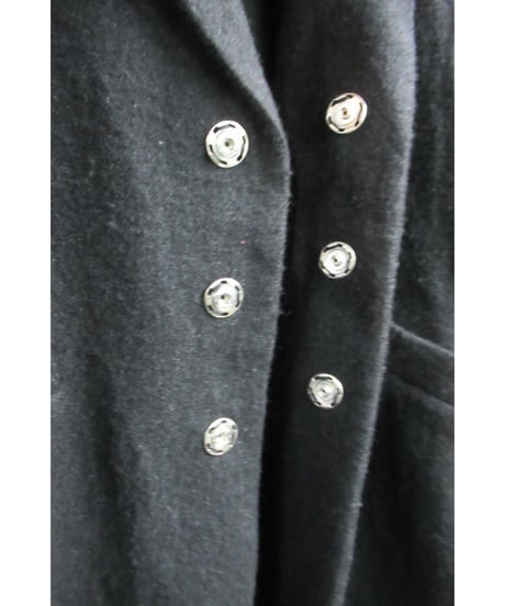 Y's yohji yamamoto スナップ釦 シンプルロングジャケット YE-J10-110