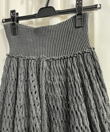 Y's yohji yamamoto ニット ロングスカート（YZ-K32-977）