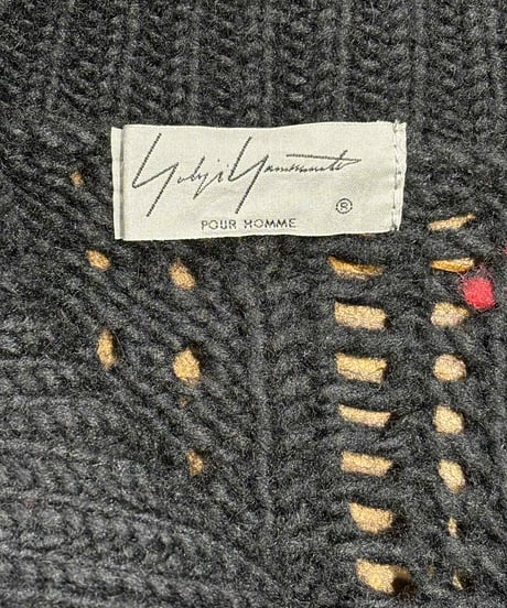 2019AW yohji yamamoto pour homme ロングニット（HC-K78-184）