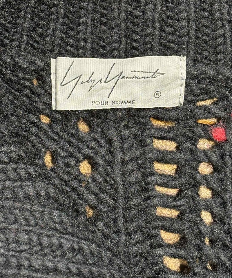 2019AW yohji yamamoto pour homme ロングニット（HC-K78-
