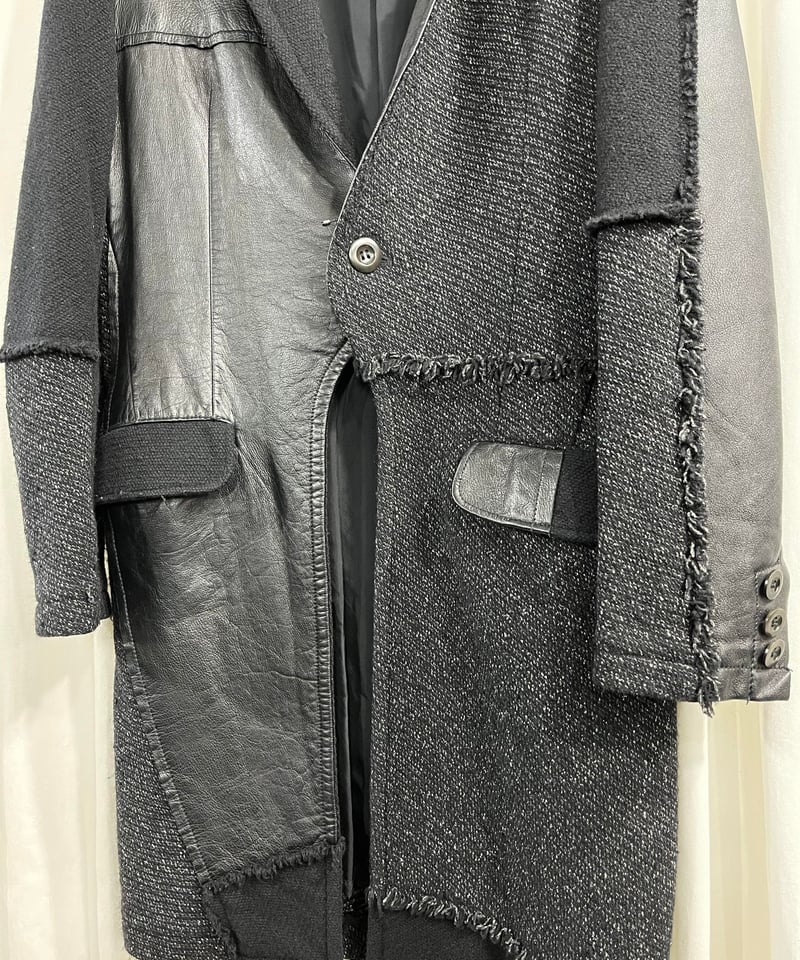 Y's Yohji Yamamoto レザーショートトレンチコート トレンチコート｜商品検索｜THE SHOP YOHJI YAMAMOTO