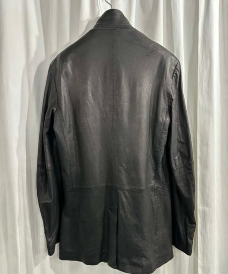 未使用 2010SS yohji yamamoto pour homme レザージャケット（HJ-J59-751）