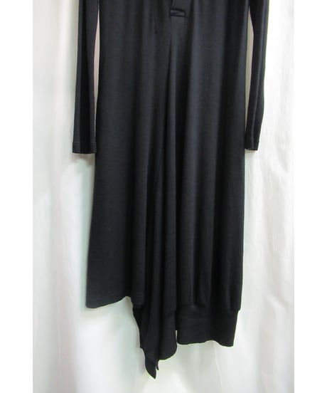 Y's yohji yamamoto アシメトリーデザインカットソーワンピース YE-T08-960