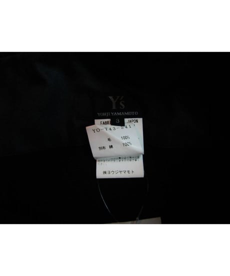 Y's yohji yamamoto サイドドレープニットボックススカート YO-T43-541