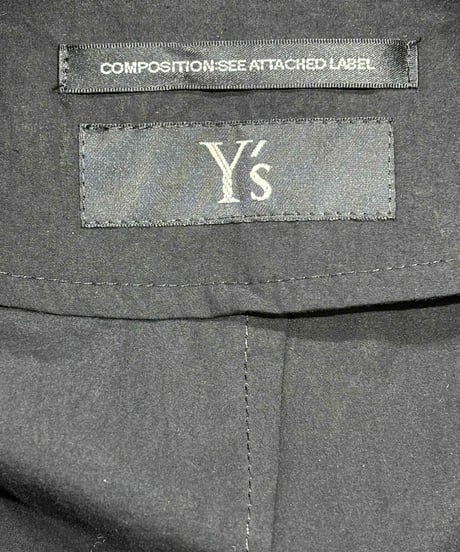Y's yohji yamamoto アシンメトリーコットンジャケット（YN-J08-009）