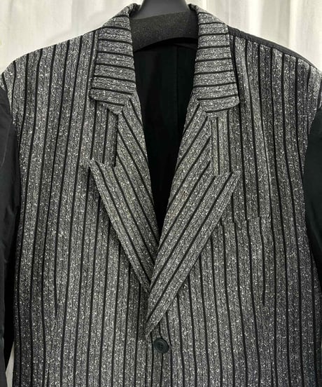 美品 2017AW yohji yamamoto pour homme 3ボタン切替ジャケット（HK-J54-816）
