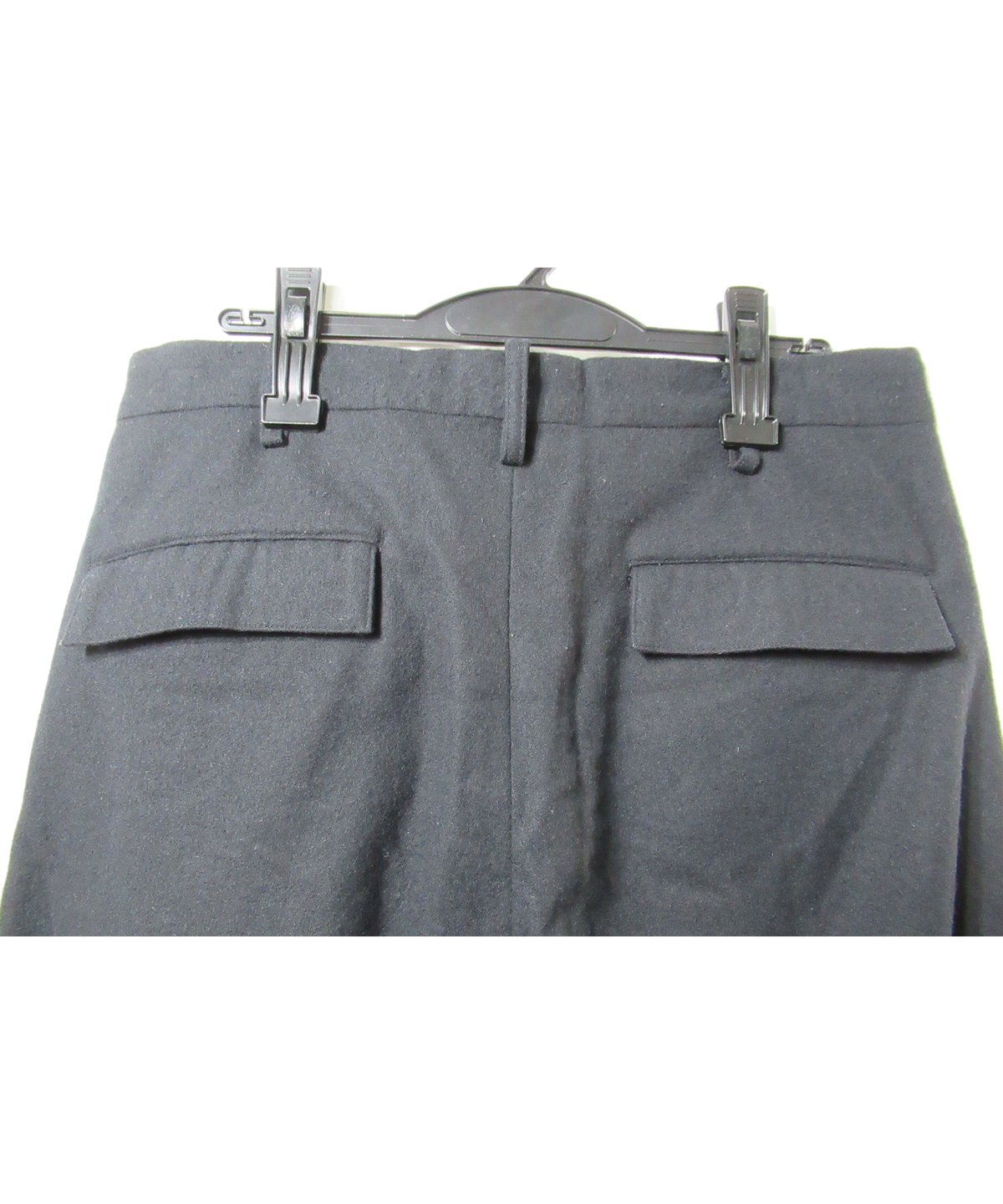 12aw yohji yamamoto pour homme バックフラップポケットデザイン 