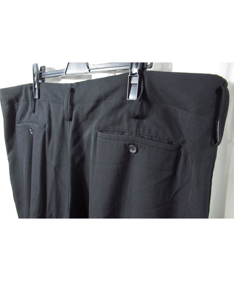 98aw yohji yamamoto pour homme vintage ワイドテーパードパンツ（HY-P35-100）