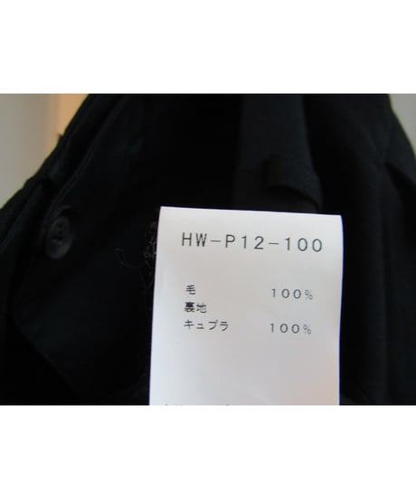 17ss yohji yamamoto POUR HOMME 裾ゴムシャデザインパンツ