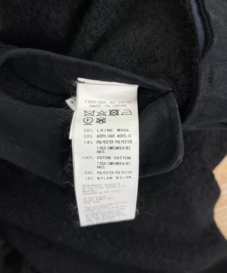 2017AW yohji yamamoto pour homme ストール付きパンツドレス（HK-D16-115）