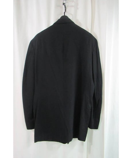 1980’ yohji yamamoto pour homme 3釦 黒 vintage シンプルジャケット HJ-37