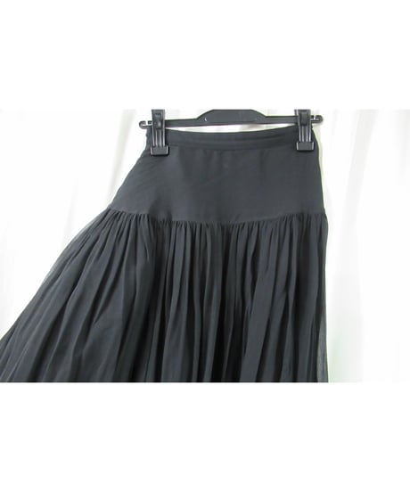 レア AD1988 COMME des GARCONS NOIR 変形チュールフレアスカート AO-15001S