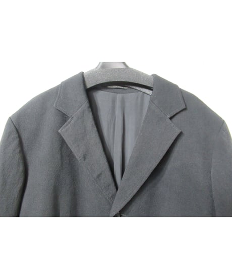 05aw yohji yamamoto pour homme デザインロングコート（HN-C10-104）