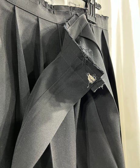 Y's 赤タグ yohji yamamoto プリーツスカート（RE-S56-126）