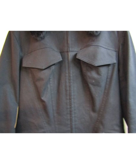 07aw yohji yamamoto femme ファー襟ミリタリージャケット FX-J13-001