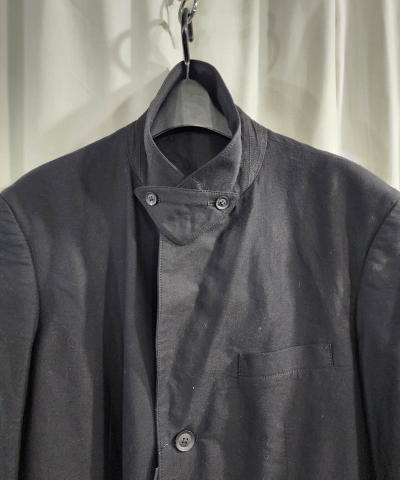 2019ss yohji yamamoto pour homme 黒 ドクタージャケット (H 2019ss yohji yamamoto pour homme 黒 ドクタージャケット (H