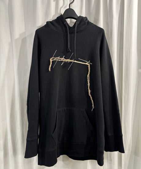 2017SS yohji yamamoto femme ロゴ刺繡パーカー（FD-T29-068）