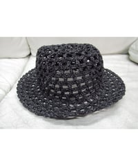 Y’s for men yohji yamamoto メッシュデザイン 中折れハット
