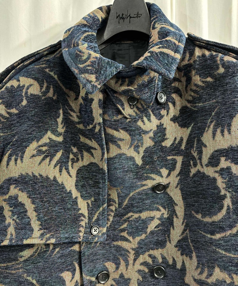 未使用 2023AW yohji yamamoto pour homme トレンチコート(HJ 未使用 2023AW yohji yamamoto pour homme トレンチコート(HJ