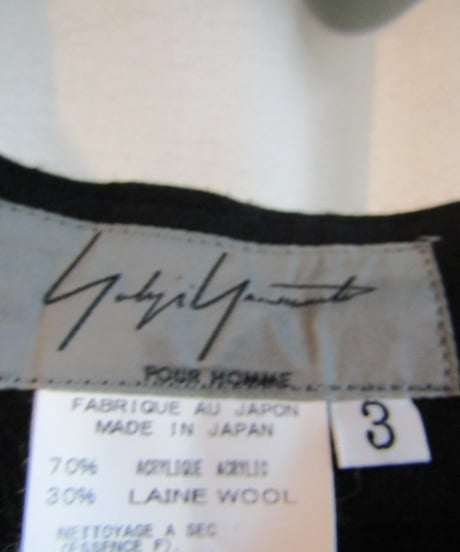 15ss yohji yamamoto POUR HOMME 袴パンツ HU-P70-108