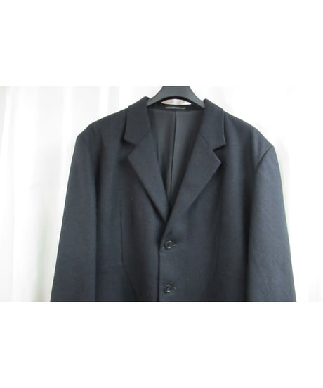 00aw yohji yamamoto pour homme 切替えデザインフラノジャケット HT-J20-151