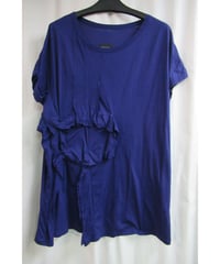 19ss RAGNE KIKAS yohji yamamoto +noir 紺 デザインカットソー NH-T45-087