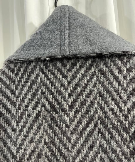 LIMI feu yohji yamamoto ストールデザインコート（LM-C07-114）