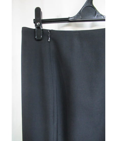 07ss yohji yamamoto シンプルタイトロングスカート FT-S07-101