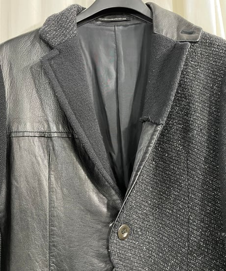 Y's yohji yamamoto レザーパッチワークジャケット（YB-J15-800）