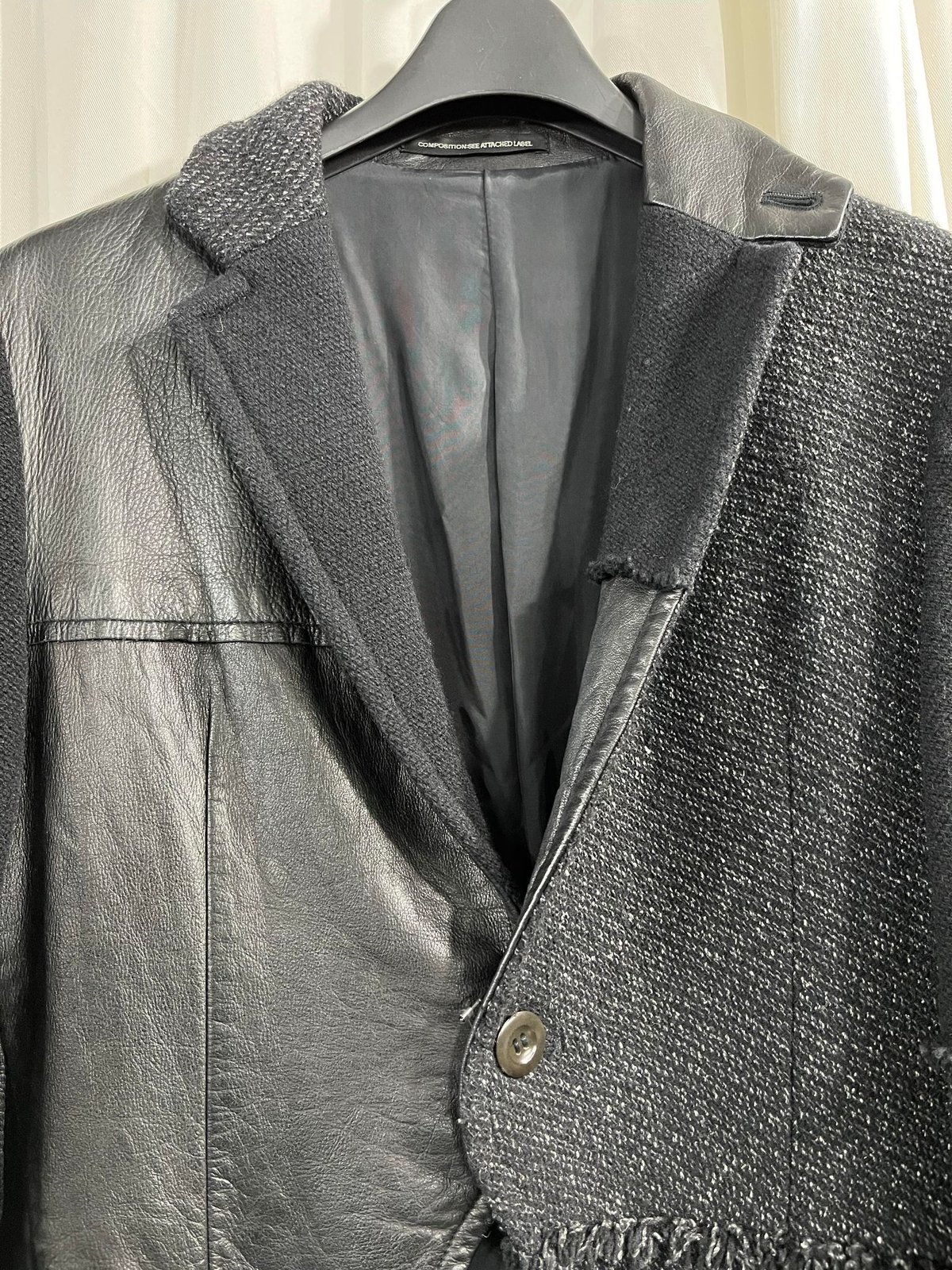 Y's yohji yamamoto レザーパッチワークジャケット（YB-J15-800