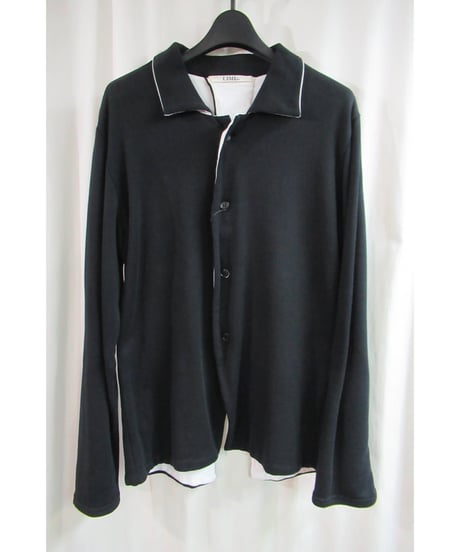 LIMI feu yohji yamamoto リバーシブルカットソーカーディガン LP-T31-033