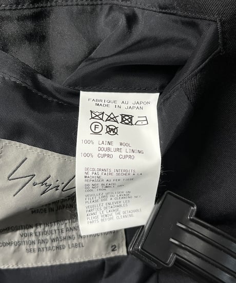 2020ss yohji yamamoto pour homme テープアレンジロングジャケット（HN-J70-100）