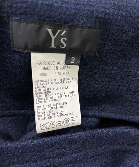 Y's yohji yamamoto ワンピース（YH-T07-862）