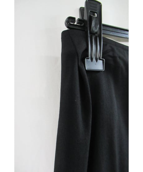 Y's yohji yamamoto ボックスプリーツスリット ロングスカート YU-S18-100