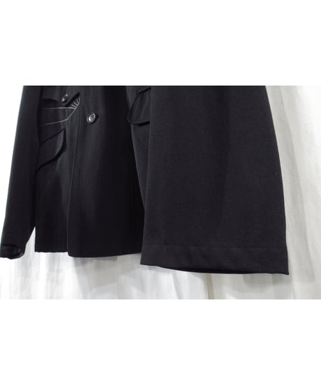 93aw yohji yamamoto femme vintage ステッチデザインジャケット（FP-J35-950）