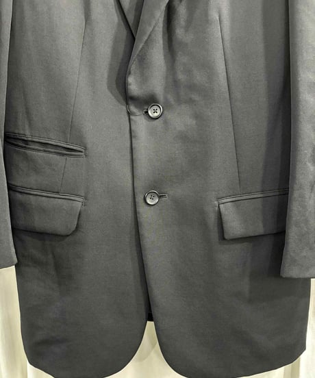 2023AW yohji yamamoto pour homme 左裾ファスナージャケット（HJ-J06-100）