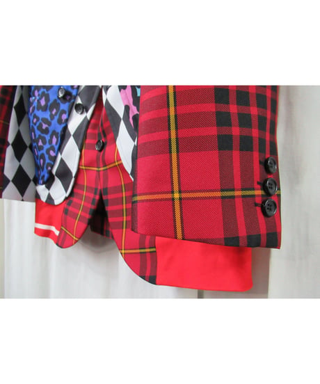 2020aw COMME des GARCONS HOMME PLUS プリント パッチワークデザインジャケット（PF-J007）