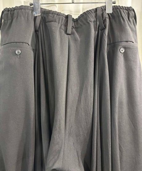 2019SS yohji yamamoto pour homme カラスパンツ（HH-P48-100）