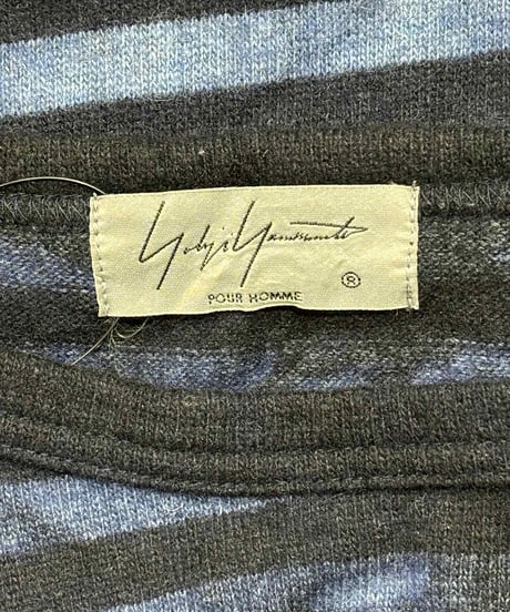 2017AW yohji yamamoto pour homme ボーダ－ニット（HK-T04-170）