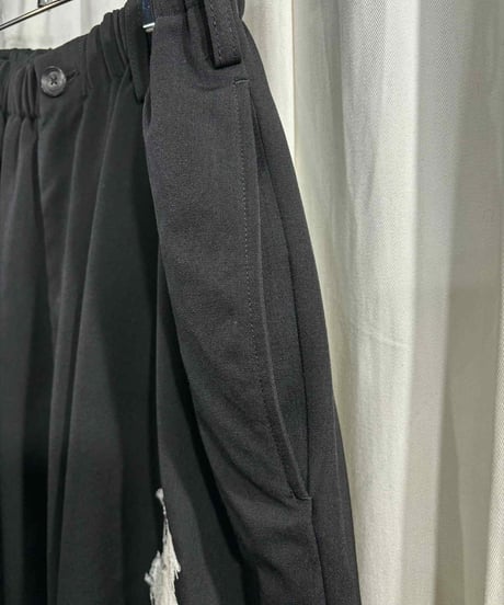 2020SS yohji yamamoto pour homme 刺繡パンツ（HN-P19-102）