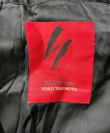 Y's for men yohji yamamoto 赤タグ ライダースーブルゾン（MT-Y13-215）