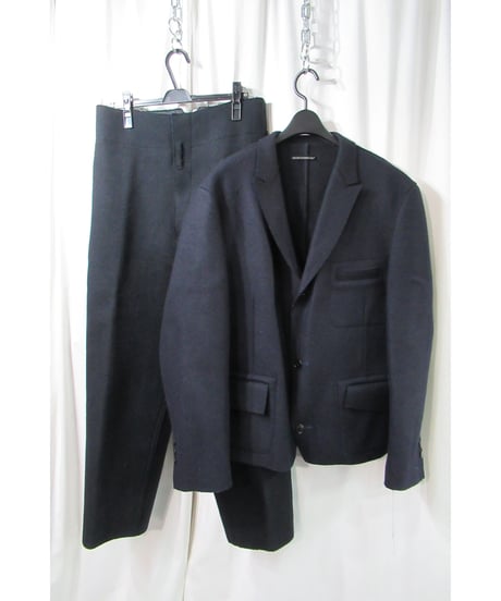95aw yohji yamamoto pour homme vintage 鹿鳴館期 メルトンセットアップ（HE-J44-101）