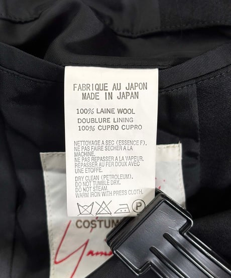 2006AW yohji yamamoto COSTUME D'HOMME ウール ロングコート（HB-C83-152）