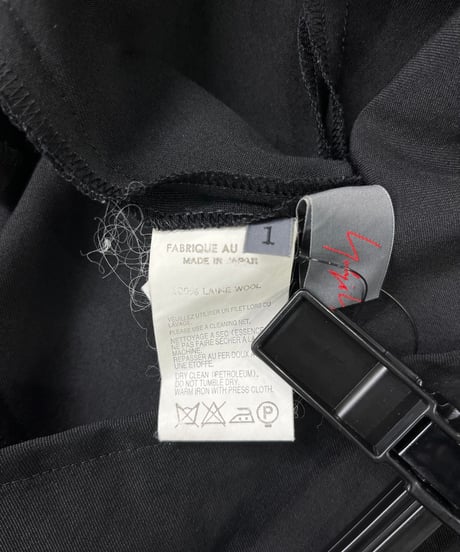2001SS yohjiyamamoto +NOIR ノースリーブワンピース（NX-D04-132）