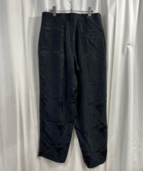 1997AW yohji yamamoto pour homme バラ模様パンツ（HI-P06-210）